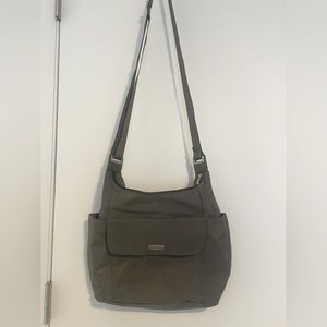 Baggallini Grey Travel Safe Purse